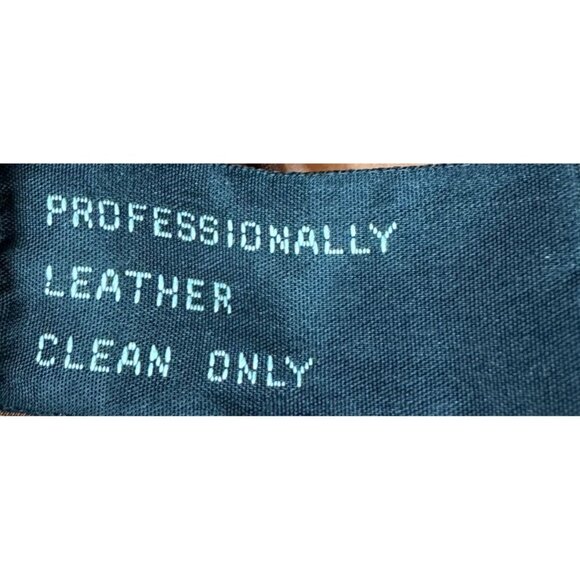 Vtg Roughphase Chief Of The Highway Leather Vest L Western Bull Skull & Conchos - Picture 7 of 12